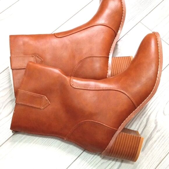 (A-3516)   Coutgo Women's  Ankle Boots  Sz 8 - Picture 7 of 11